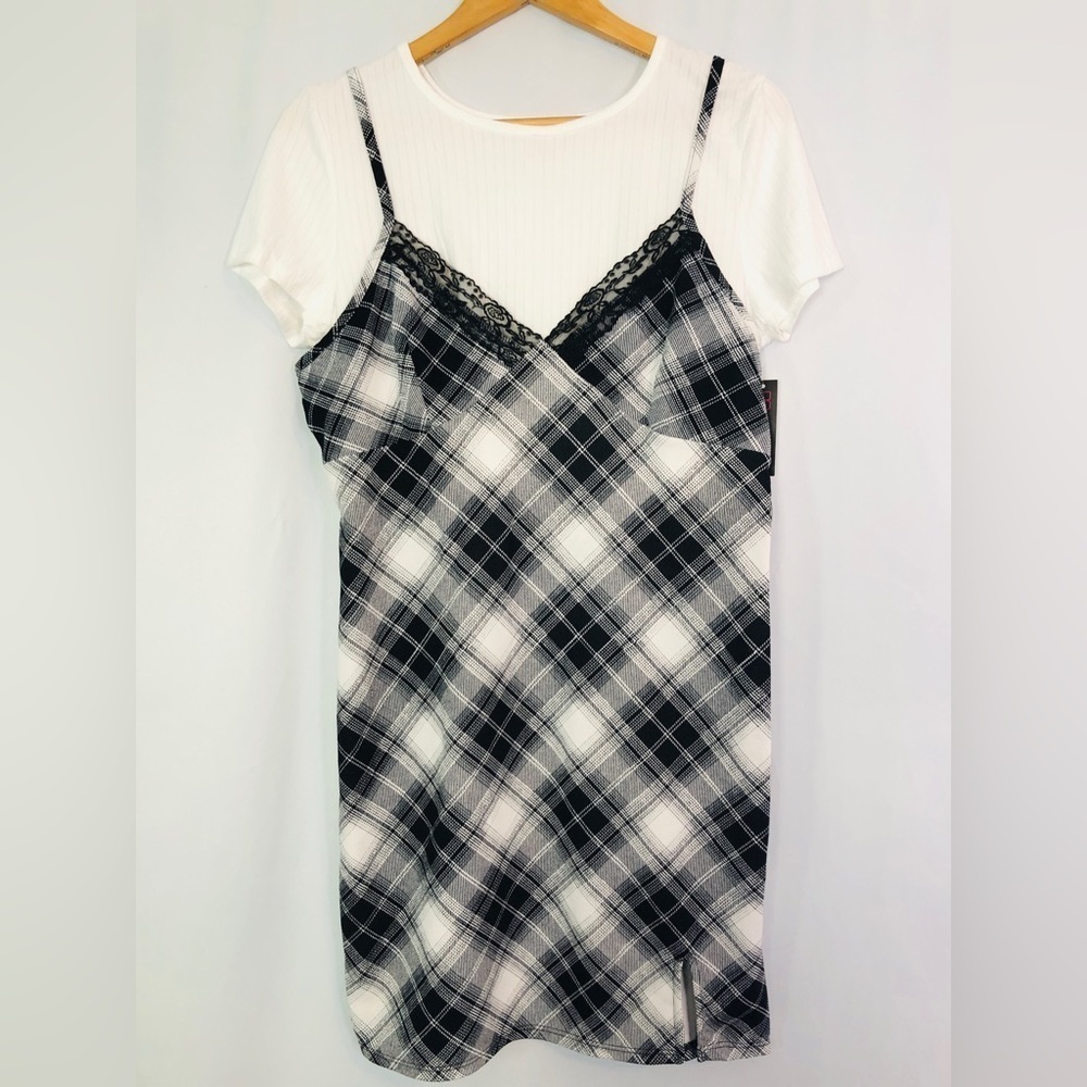 NO BO NB TWOFER DRESS BLACK SOOT Size XXL (19)